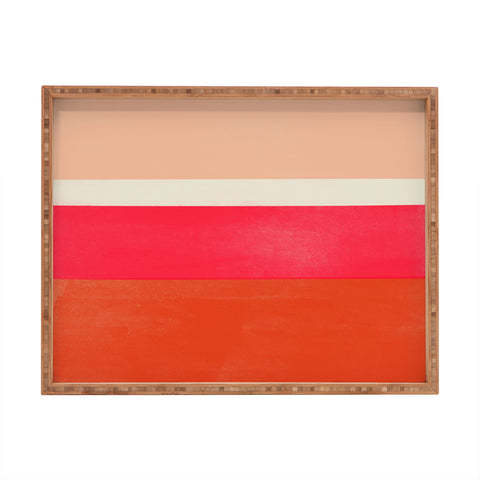 Garima Dhawan stripe study 25 Rectangular Tray