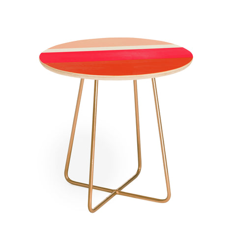 Garima Dhawan stripe study 25 Round Side Table