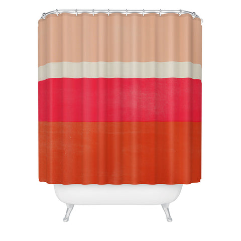 Garima Dhawan stripe study 25 Shower Curtain