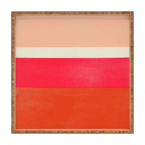Garima Dhawan stripe study 25 Square Tray
