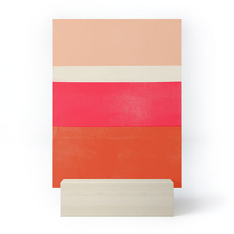 Garima Dhawan stripe study 25 Mini Art Print