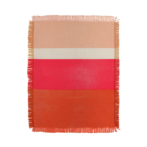 Garima Dhawan stripe study 25 Throw Blanket