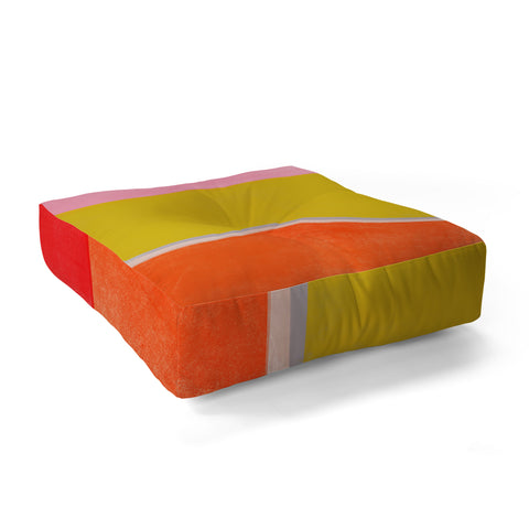 Garima Dhawan stripe study 26 Floor Pillow Square
