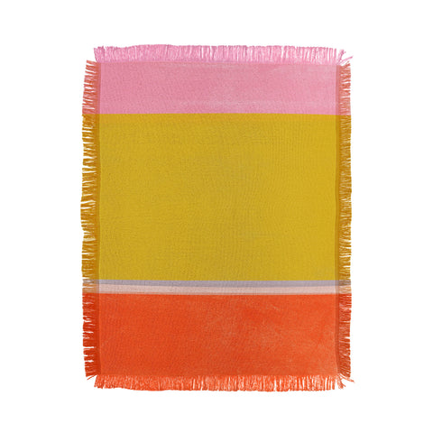 Garima Dhawan stripe study 26 Throw Blanket