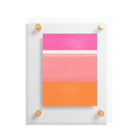 Garima Dhawan stripe study 33 Floating Acrylic Print