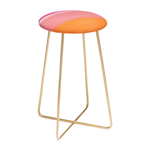 Garima Dhawan stripe study 33 Counter Stool