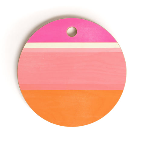 Garima Dhawan stripe study 33 Cutting Board Round