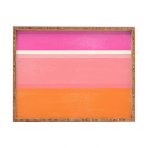 Garima Dhawan stripe study 33 Rectangular Tray