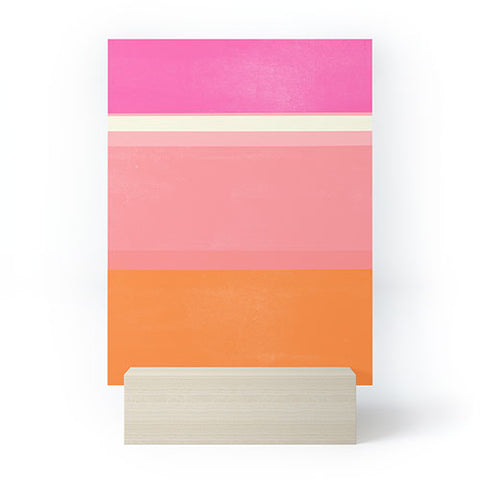 Garima Dhawan stripe study 33 Mini Art Print