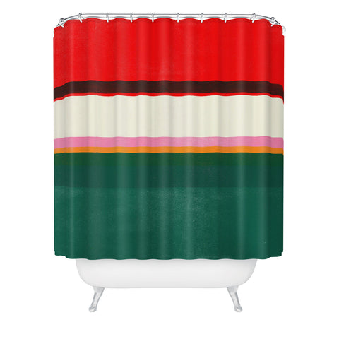Garima Dhawan stripe study 34 Shower Curtain