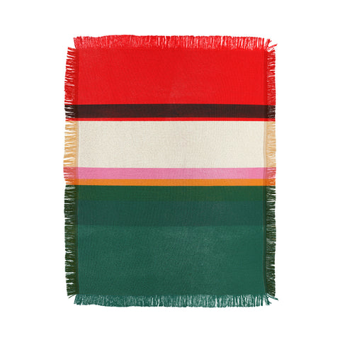 Garima Dhawan stripe study 34 Throw Blanket