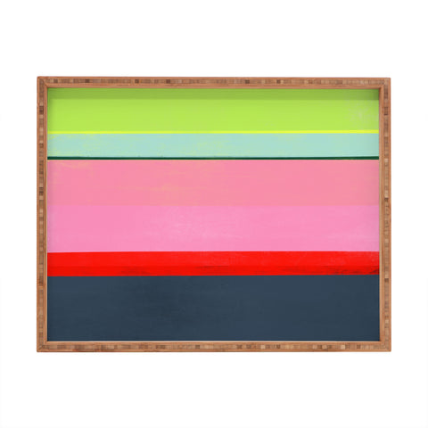 Garima Dhawan stripe study 35 Rectangular Tray