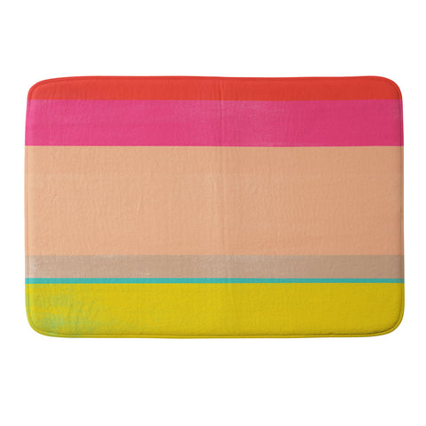 Garima Dhawan stripe study 39 Memory Foam Bath Mat