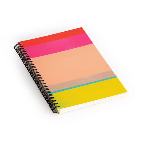 Garima Dhawan stripe study 39 Spiral Notebook