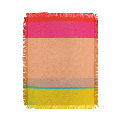 Garima Dhawan stripe study 39 Throw Blanket