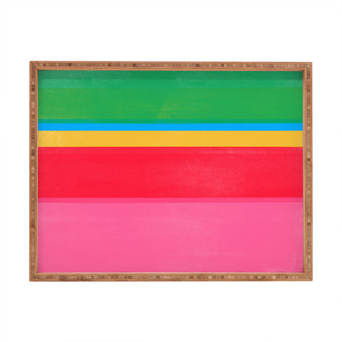 Garima Dhawan stripe study 47 Rectangular Tray