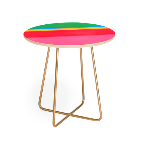 Garima Dhawan stripe study 47 Round Side Table