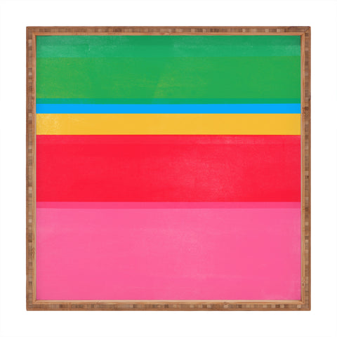 Garima Dhawan stripe study 47 Square Tray