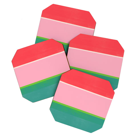 Garima Dhawan stripe study 50 Coaster Set