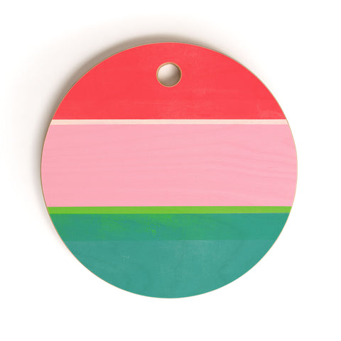 Garima Dhawan stripe study 50 Cutting Board Round