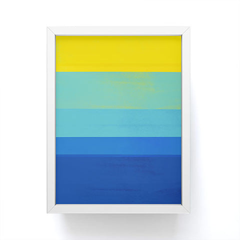 Garima Dhawan stripe study 51 Framed Mini Art Print