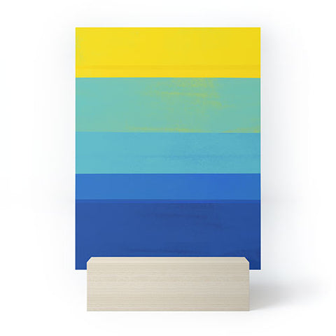 Garima Dhawan stripe study 51 Mini Art Print