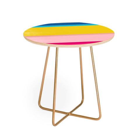Garima Dhawan stripe study 9 Round Side Table