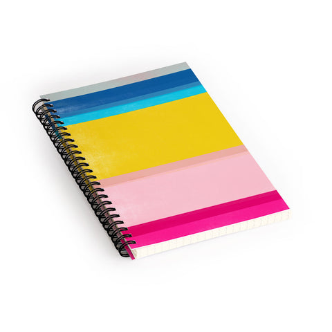 Garima Dhawan stripe study 9 Spiral Notebook