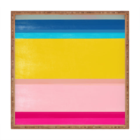 Garima Dhawan stripe study 9 Square Tray