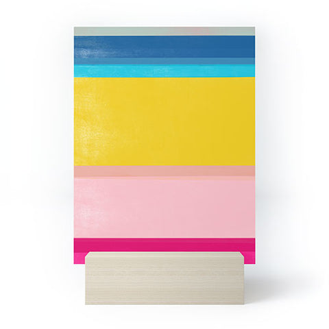 Garima Dhawan stripe study 9 Mini Art Print