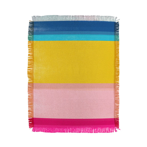 Garima Dhawan stripe study 9 Throw Blanket