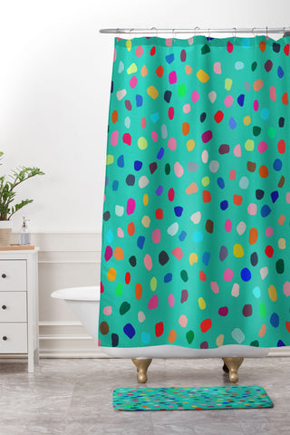 Garima Dhawan tamarind 3 Shower Curtain And Mat