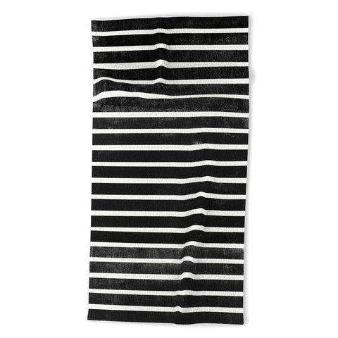 Garima Dhawan tape stripes 1 Beach Towel