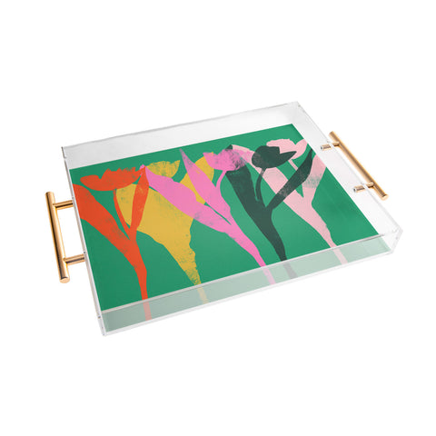 Garima Dhawan tulips 12 Acrylic Tray