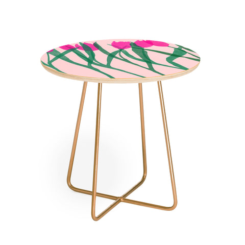 Garima Dhawan tulips 14 Round Side Table