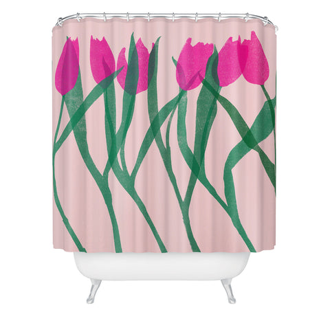 Garima Dhawan tulips 14 Shower Curtain