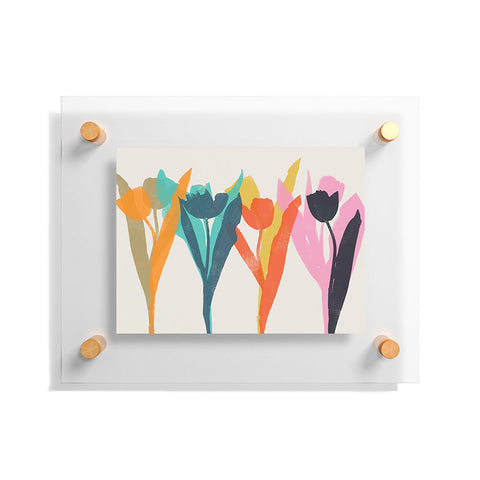 Garima Dhawan tulips 2g Floating Acrylic Print