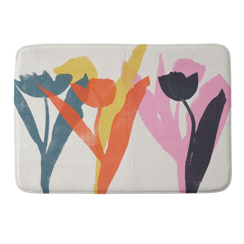 Garima Dhawan tulips 2g Memory Foam Bath Mat