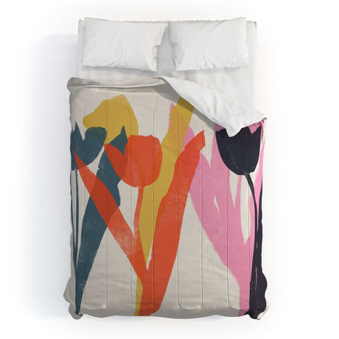 Garima Dhawan tulips 2g Comforter