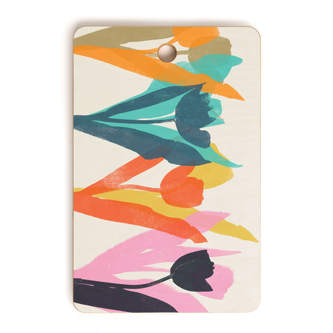 Garima Dhawan tulips 2g Cutting Board Rectangle