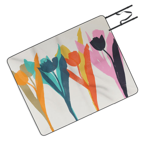 Garima Dhawan tulips 2g Picnic Blanket
