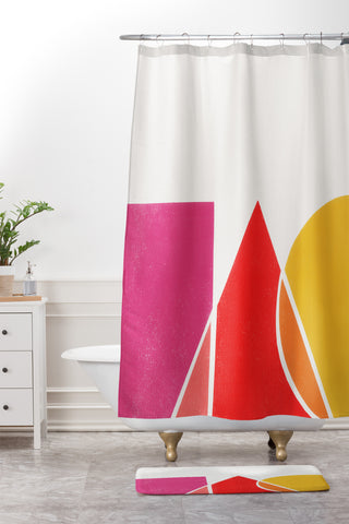 Garima Dhawan union 1 Shower Curtain And Mat