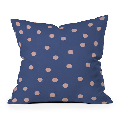 Garima Dhawan vintage dots 12 Outdoor Throw Pillow