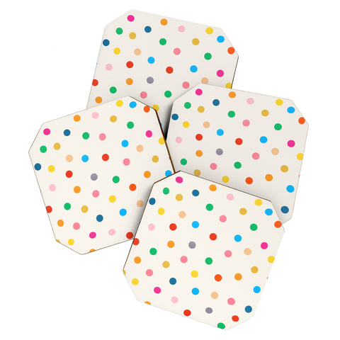 Garima Dhawan vintage dots 50 Coaster Set