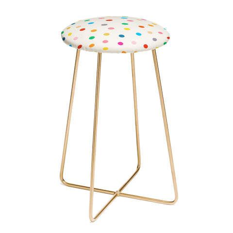 Garima Dhawan vintage dots 50 Counter Stool
