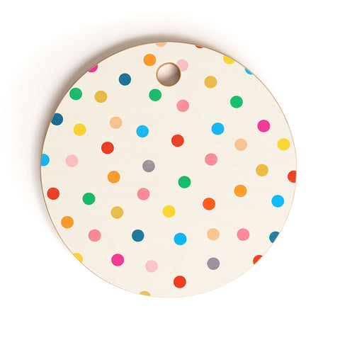 Garima Dhawan vintage dots 50 Cutting Board Round