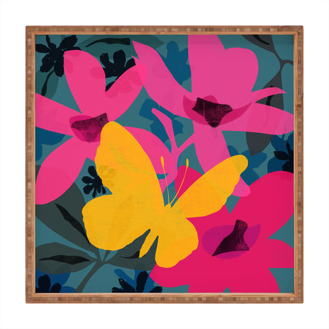 Garima Dhawan wild 1 Square Tray