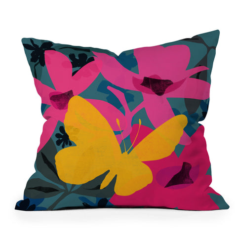 Garima Dhawan wild 1 Throw Pillow