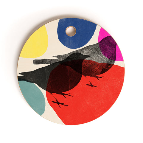 Garima Dhawan wild 2d Cutting Board Round
