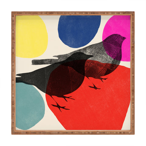 Garima Dhawan wild 2d Square Tray